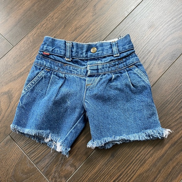 Vintage lee toddler denim shorts size 24 months - Picture 1 of 7